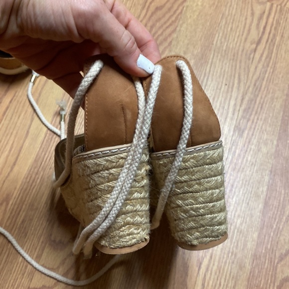Zara style hm wedge espadrille sandals - Picture 4 of 6